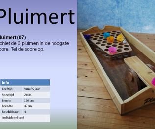 Oud Hollandse spellen - PLuimert