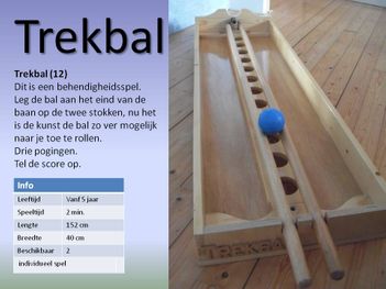 Oud Hollandse spellen - Trekbal