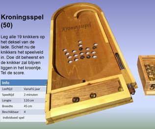 Oud Hollandse spellen - Kroningsspel